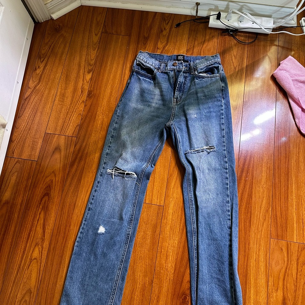BDG Blue Distressed Women Jeans